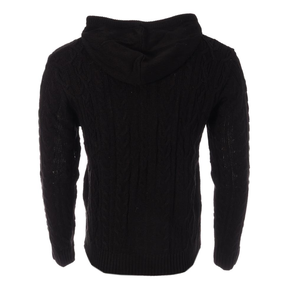 Sweat Noir Homme Paname Brothers 1021 vue 2