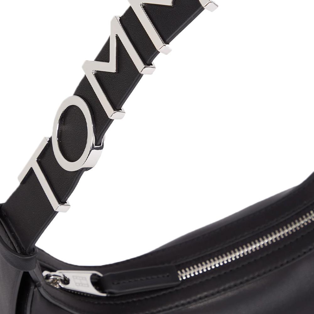 Sac à main Noir Femme Tommy Hilfiger Shoulder vue 3