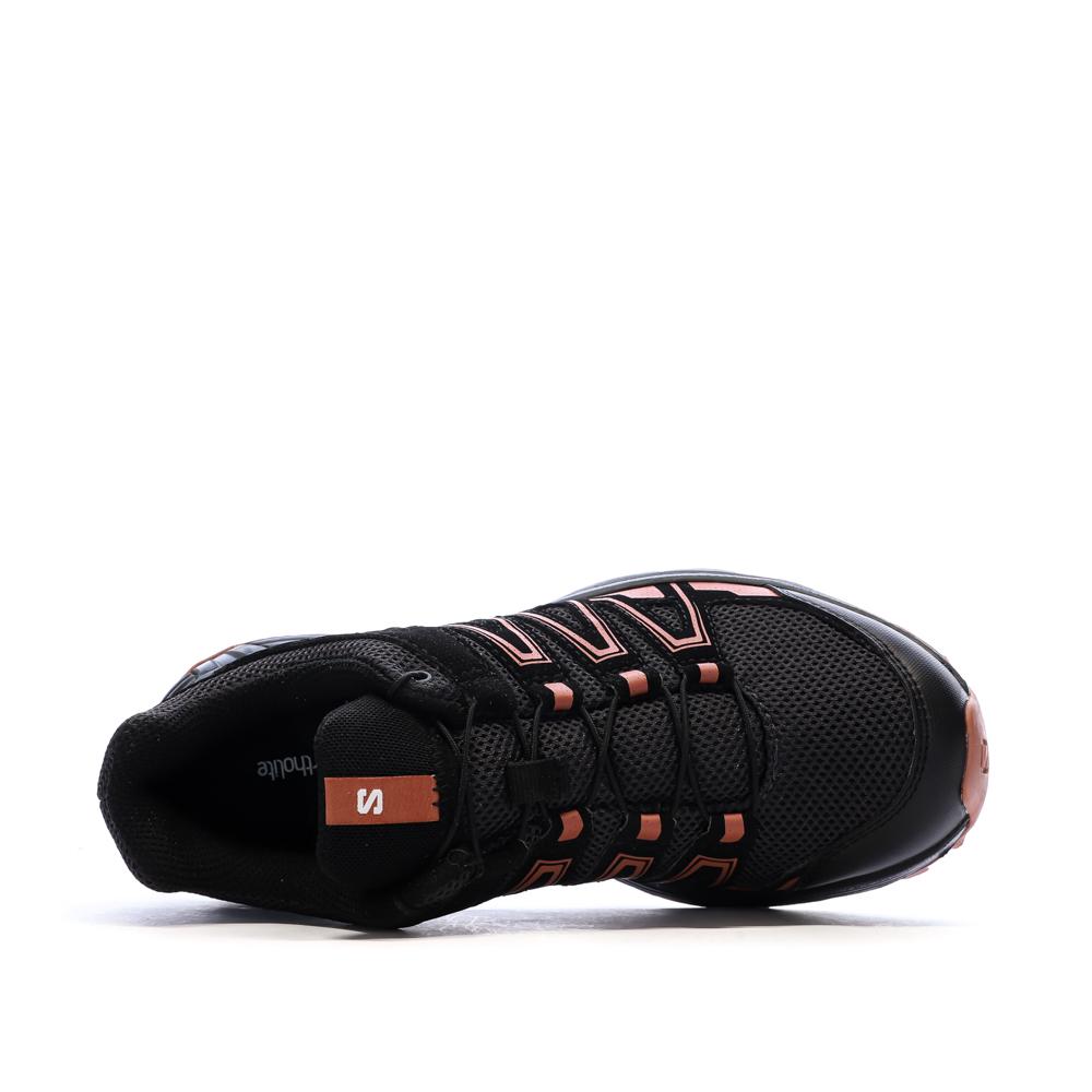 Chaussures de randonnées Noires/Oranges Femme Salomon Supercross 4 vue 4