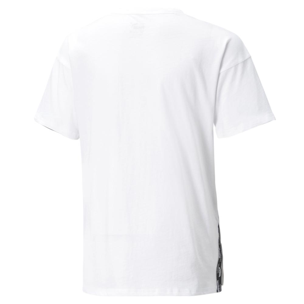 T-shirt Blanc Garçon Puma Power Elongated vue 2