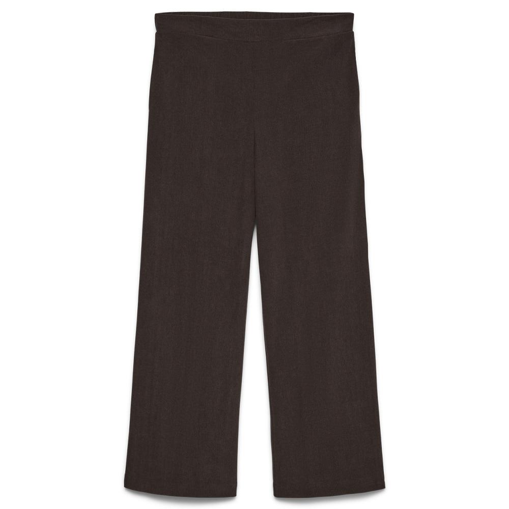 Vero Moda Melly Women’s Dark Brown Velvet Trousers affordable