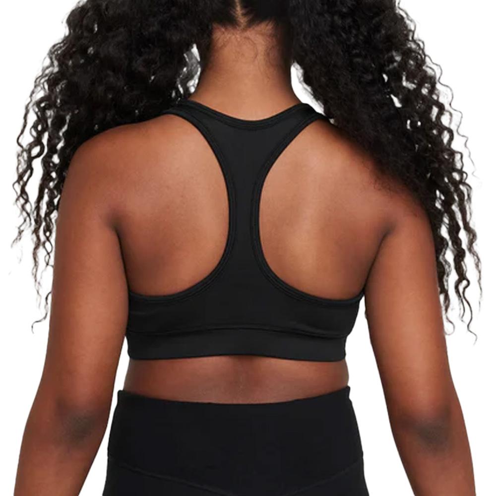 Brassière Noires Fille Nike Swoosh vue 2