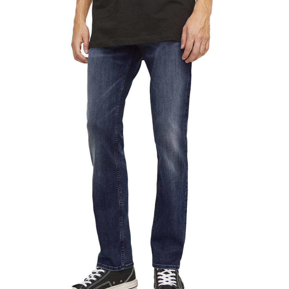 Jean Regular Bleu Foncé Homme Jack & Jones Vintage pas cher