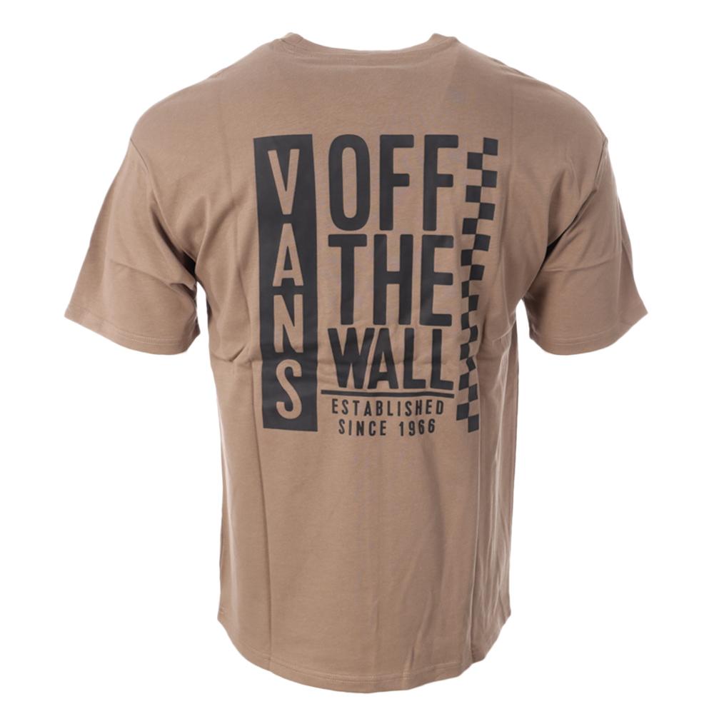 T-shirt Taupe Homme Vans Logo Ss Tee Tpt 2 vue 2