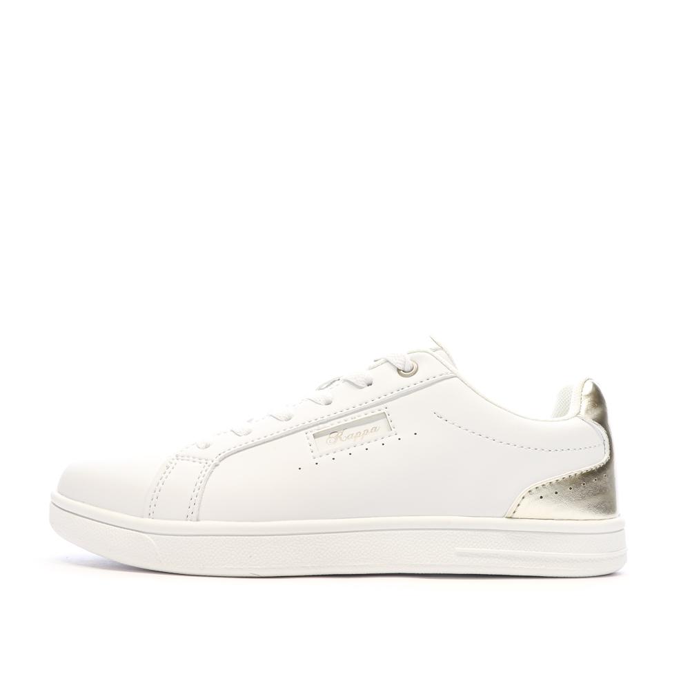 Baskets Blanches Femme Kappa Ashew pas cher