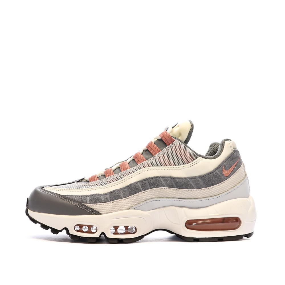 Baskets Grises/Blanches Homme Nike Nike Air Max 95 Essential pas cher