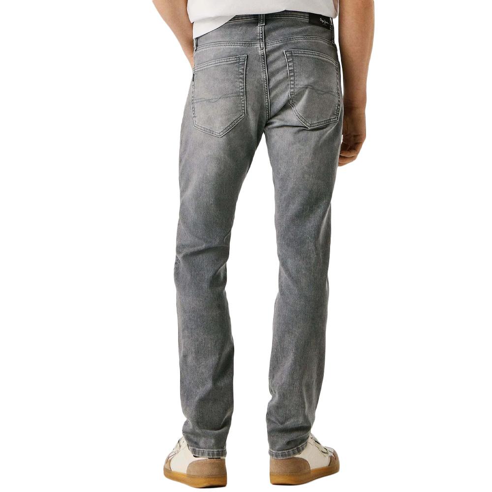 Vaqueros Slim Gris para hombre de Pepe Jeans, modelo Hatch Regular ver 2