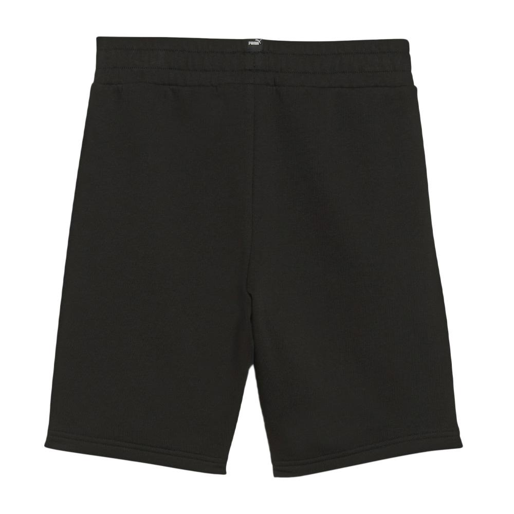 Short Noir Garçon Puma Ess+ Mid vue 2