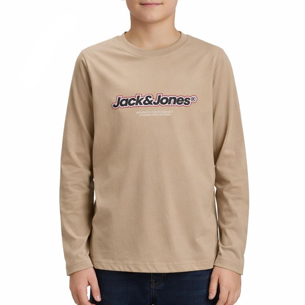Camiseta Jack & Jones Nohos Beige, Niño barato