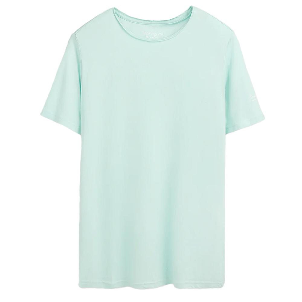 T-shirt Vert Menthe Homme Teddy Smith T-geo pas cher