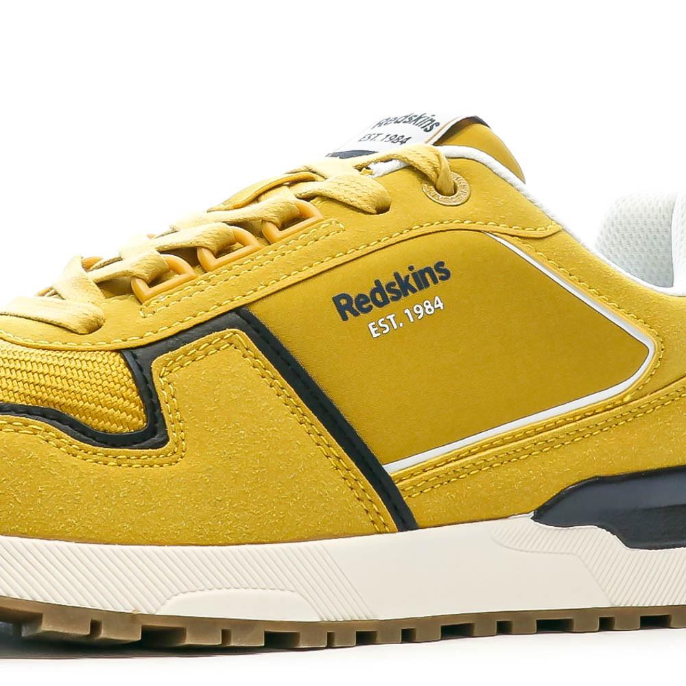 Baskets Jaune Homme Redskins Brams vue 7