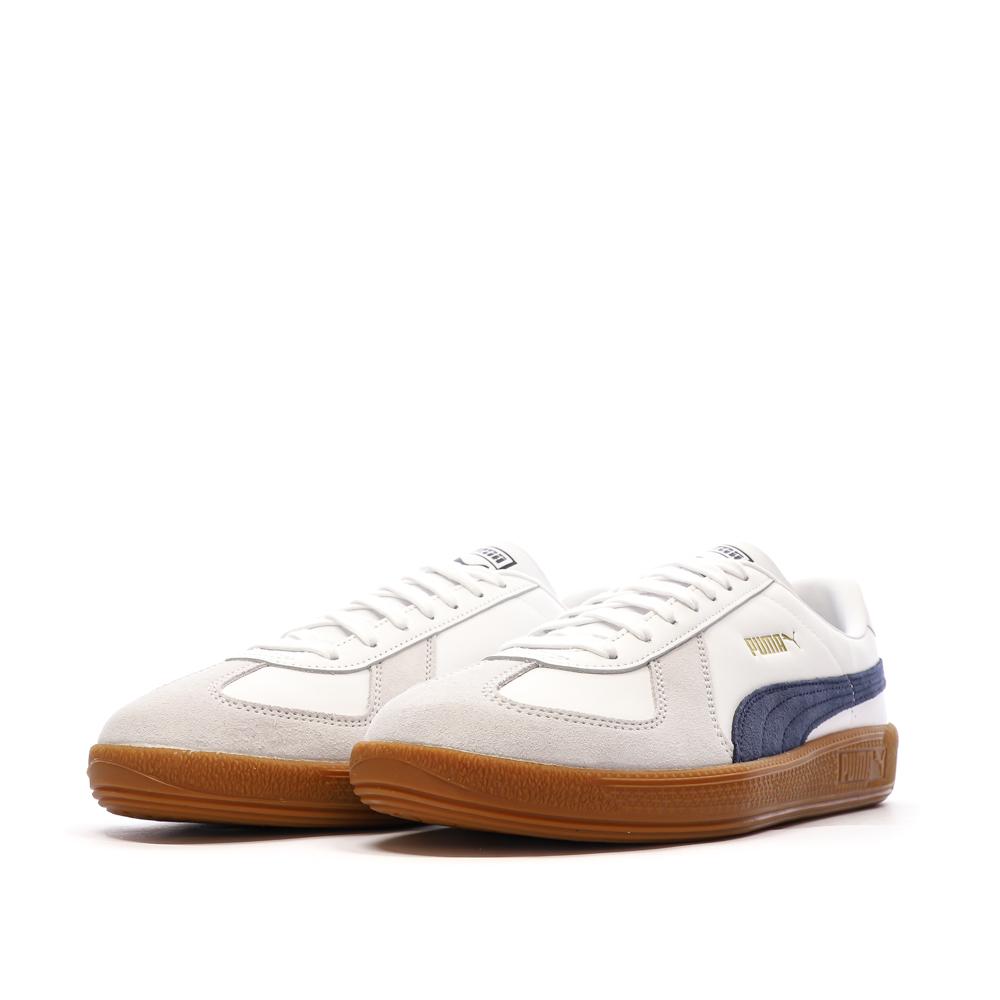 Baskets Blanc/Marine Mixte Puma Army Trainer vue 6