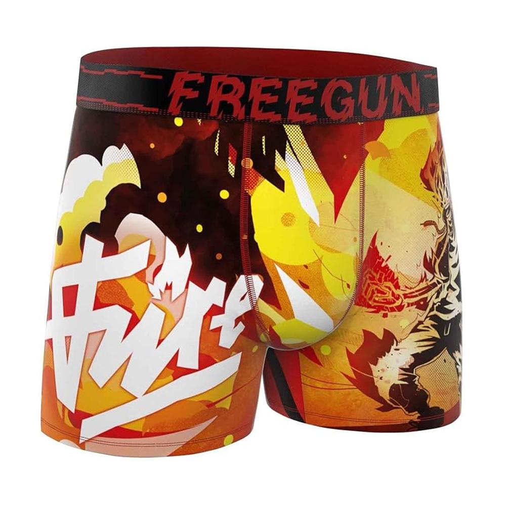 Boxer Rouge/Jaune Garçon Freegun Fire pas cher