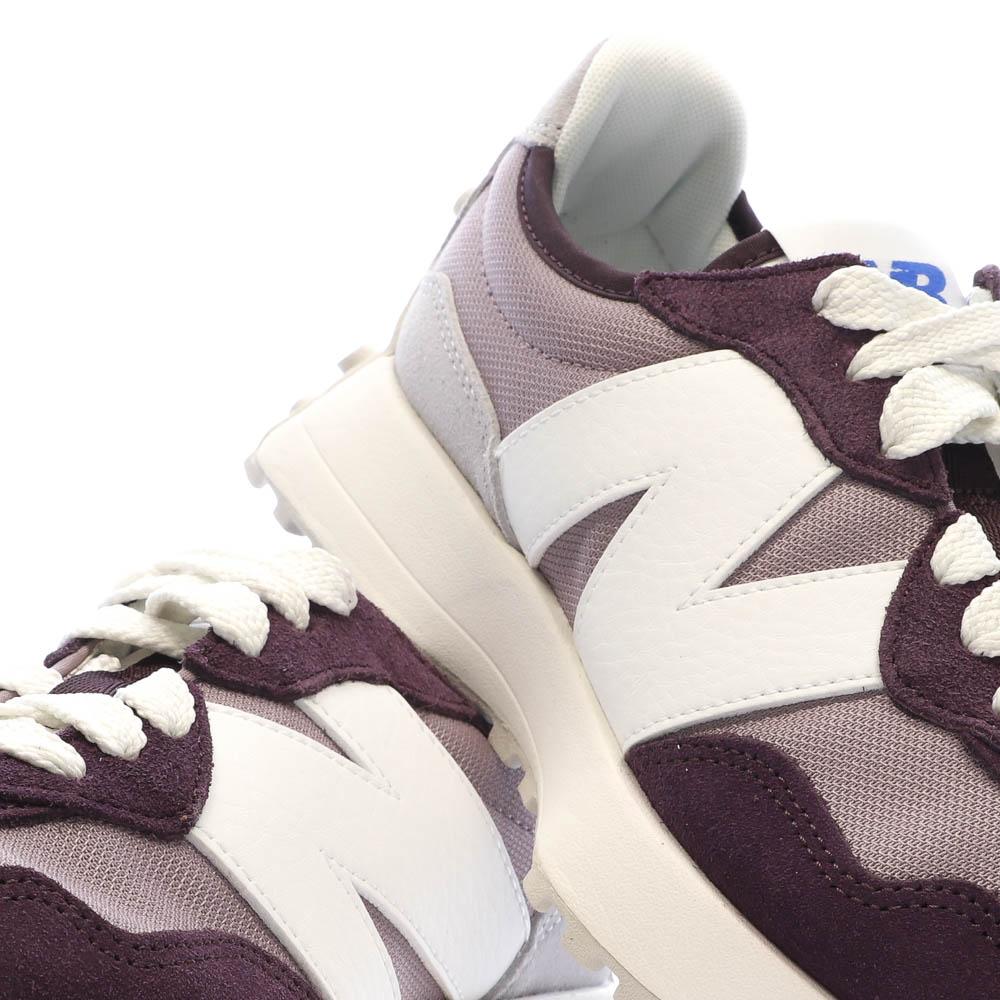 New Balance 327 Baskets Rose/Bordeaux Femme U327CF vue 7