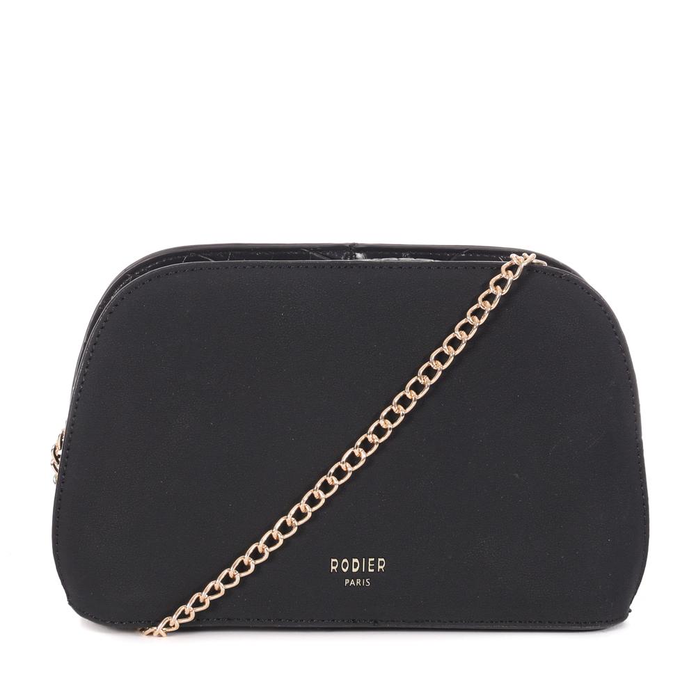 Sac à Bandoulière Noir Femme Rodier ECORSE pas cher