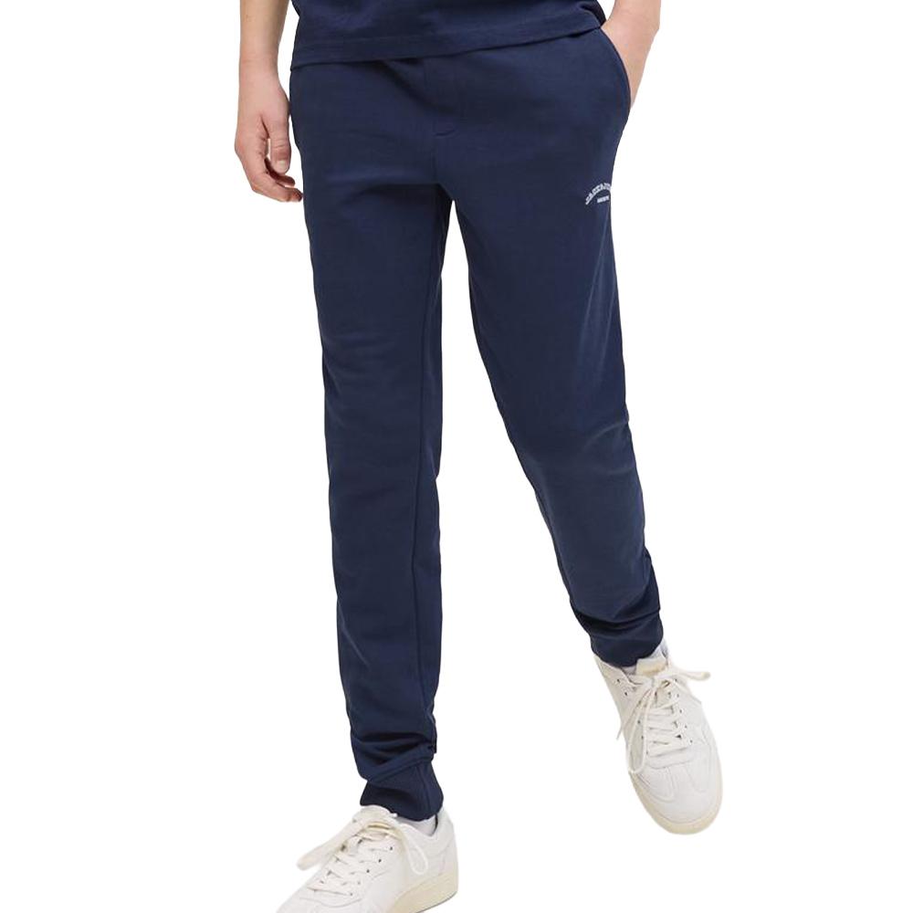 Pantalones de chándal Jack &amp; Jones College de color azul marino para chico barato