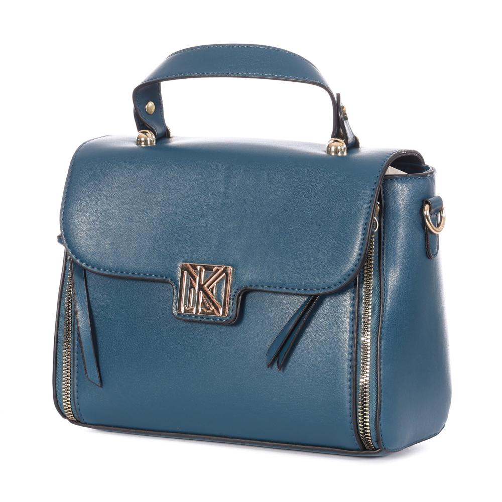 Sac à Bandoulière Bleu Femme Manoukian TARA vue 2
