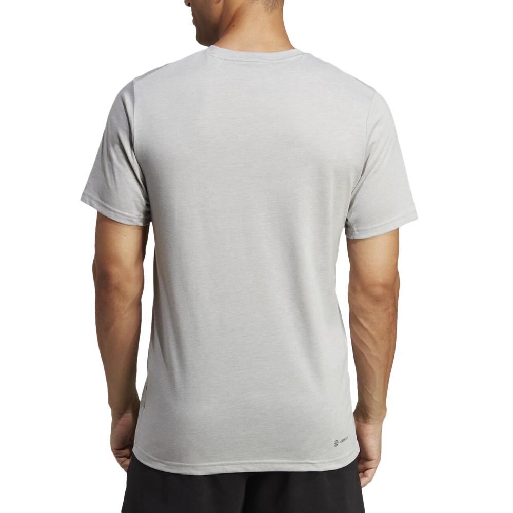 T-shirt Gris Homme Adidas IC7424 vue 2