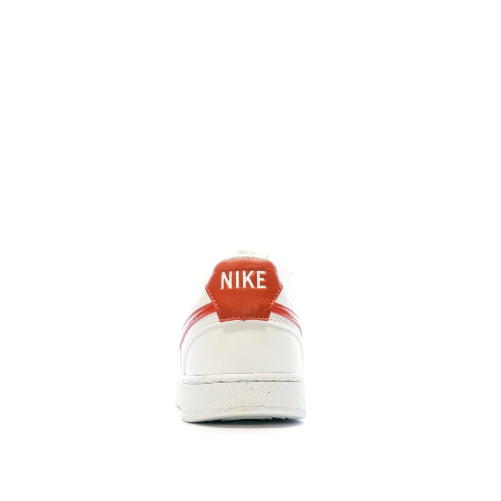 Baskets Blanches Homme Nike Court Vision Low DH3158-104 vue 3