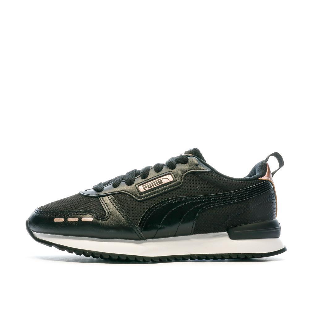Baskets Noir Femme Puma R78 Shine pas cher