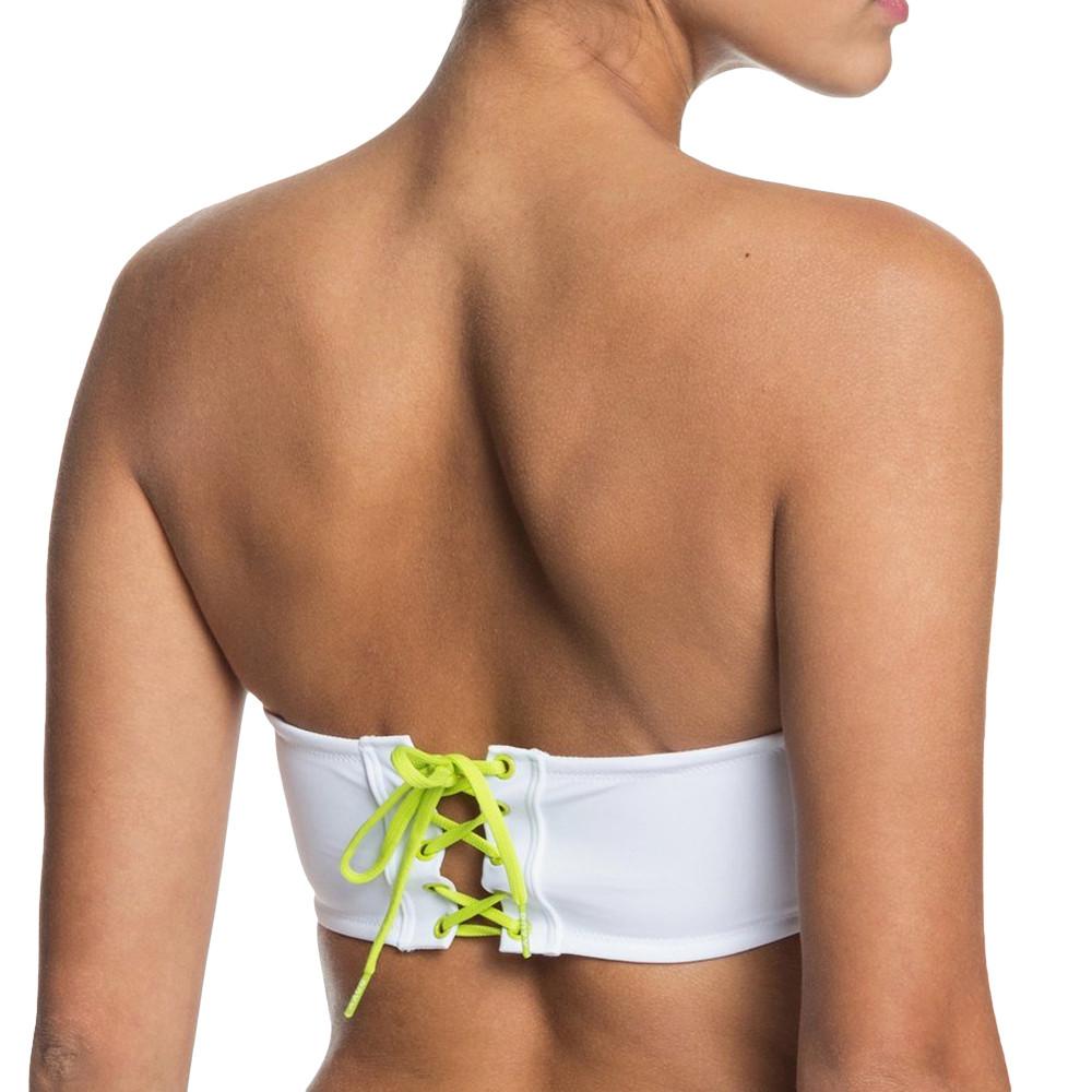 Haut De Bikini Blanc Femme Roxy Kelia vue 3