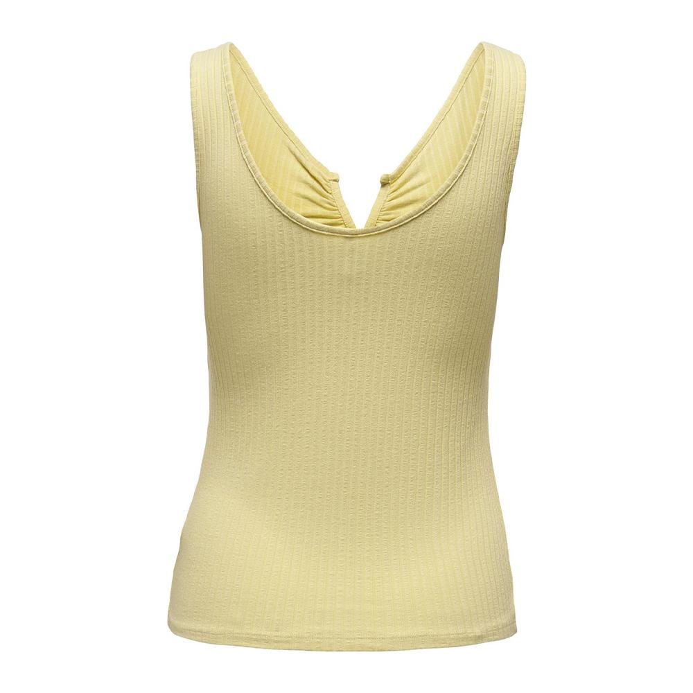 Débardeur Jaune Femme JDY Fransiska vue 2