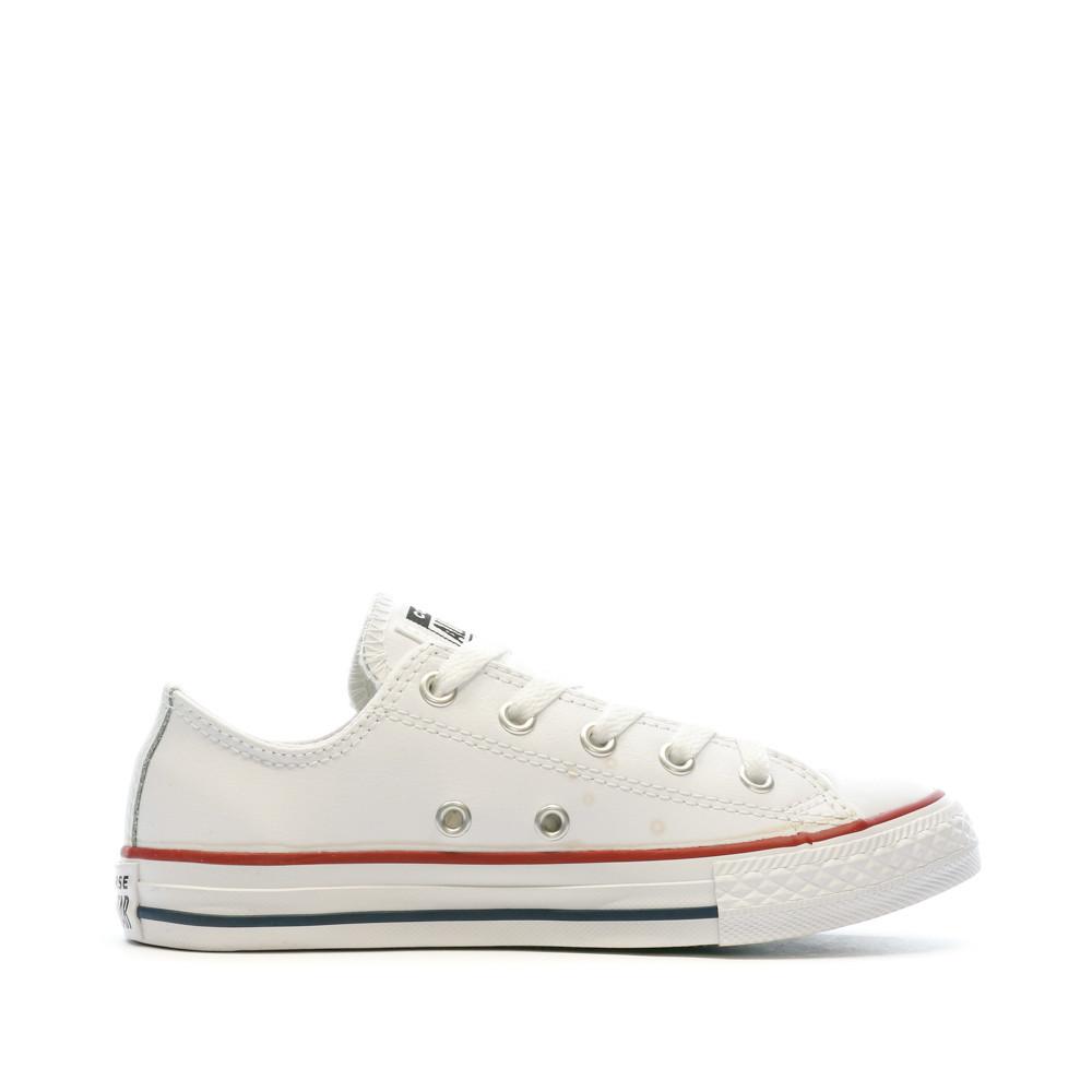 Baskets Blanches Enfant Converse CT OX vue 2