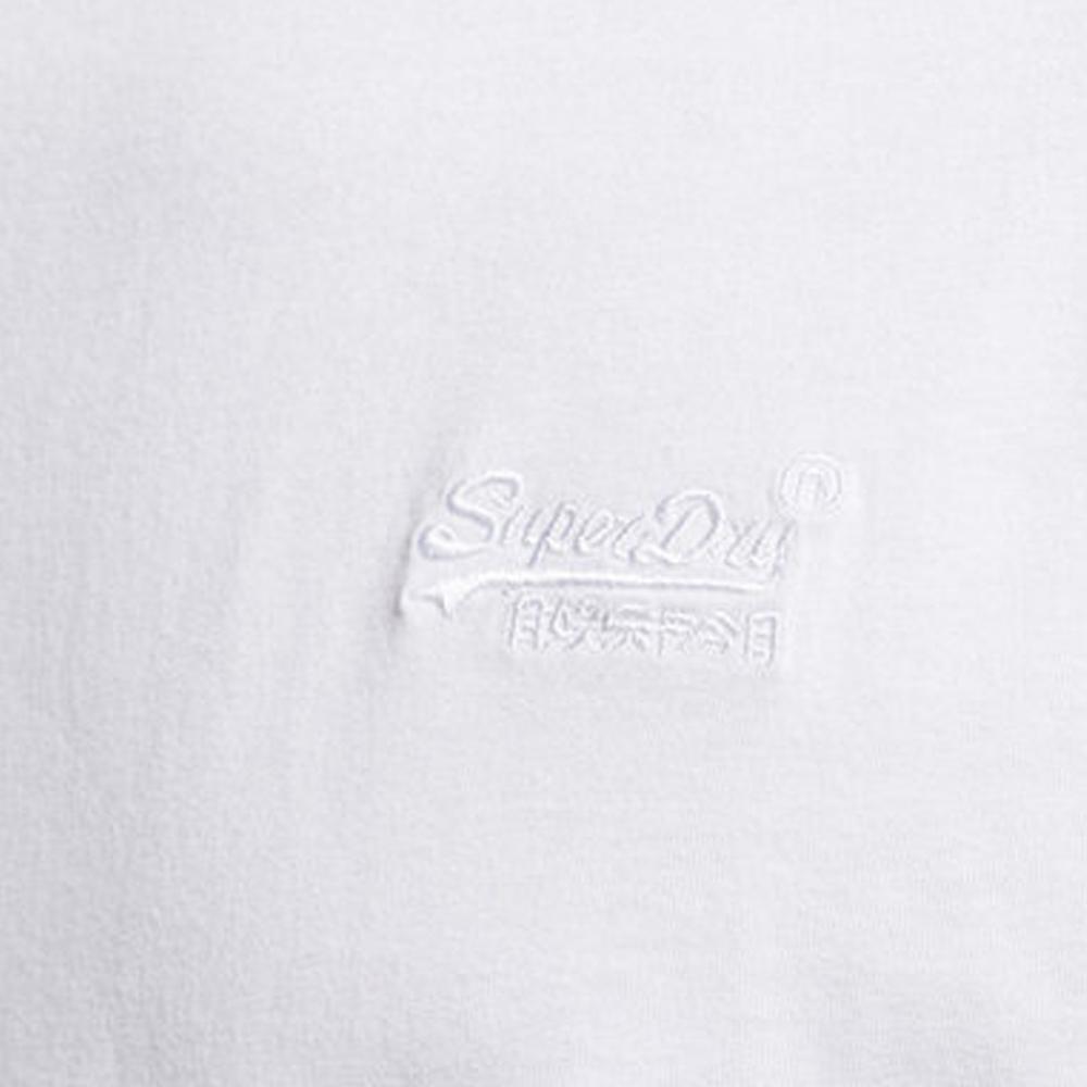 T-shirt Manches Longues Blanc Homme Superdry 02A vue 2