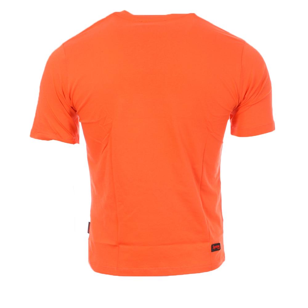 T-shirt Orange Homme Supreme Grip Bernd vue 2
