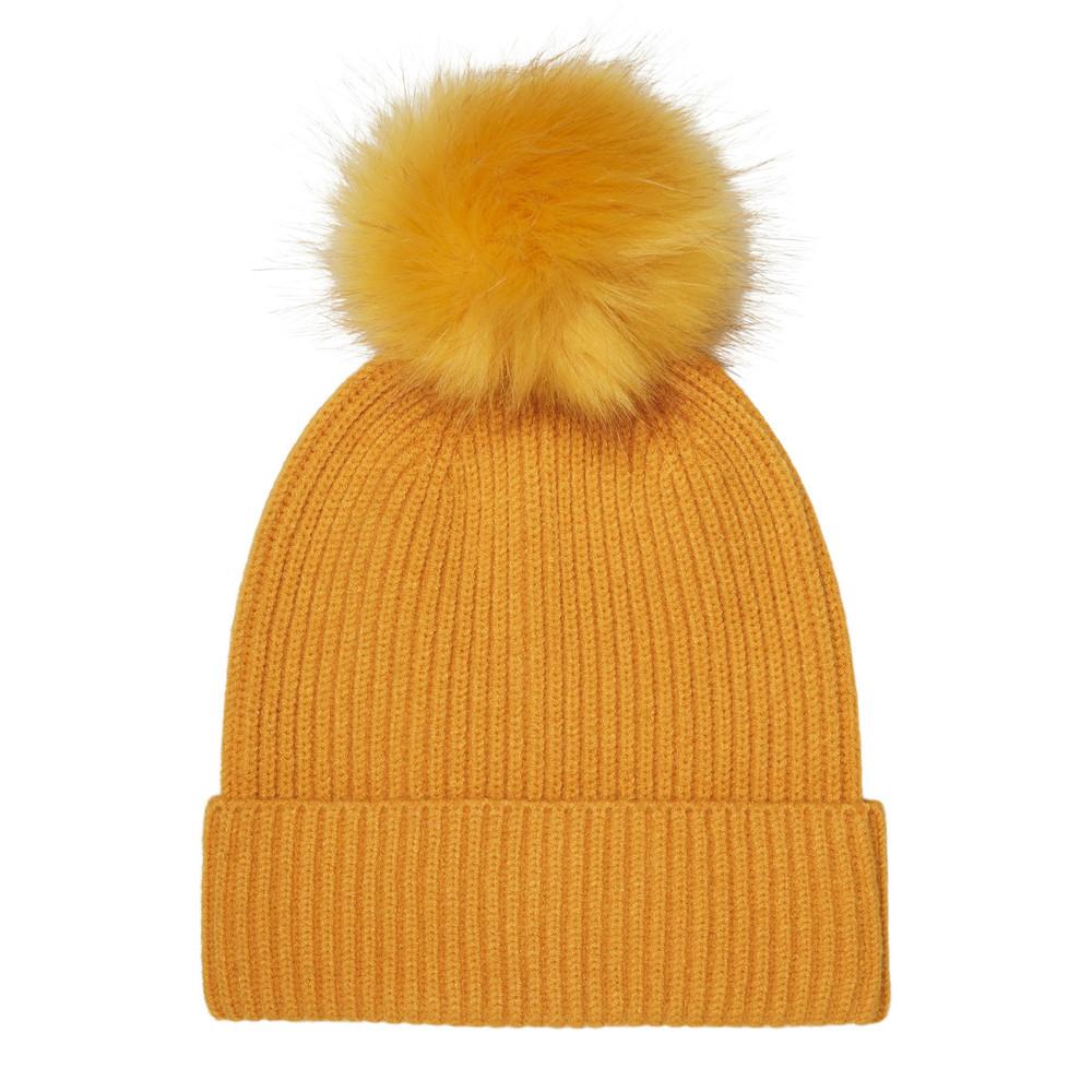 Bonnet Jaune Femme Vero Moda Beanie pas cher