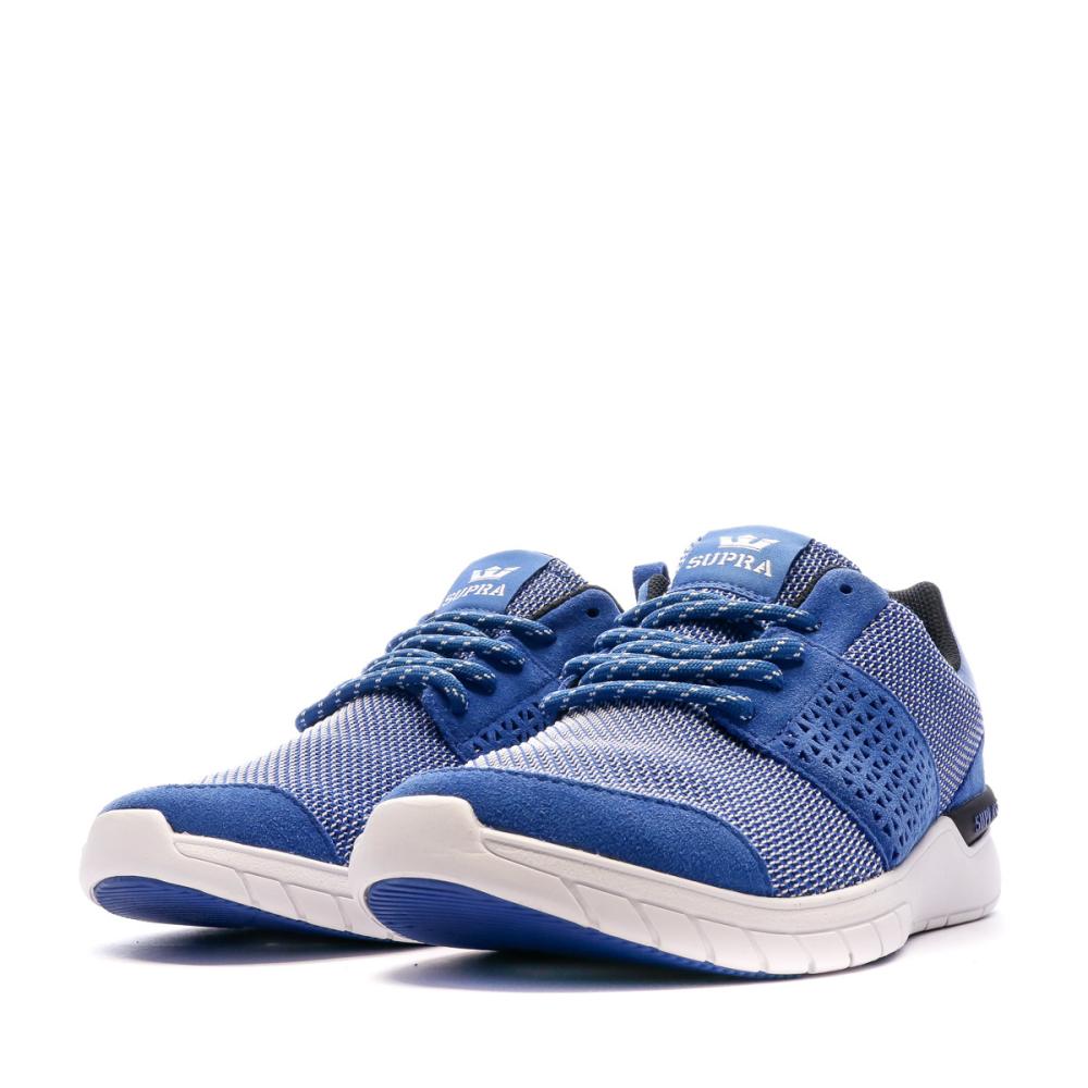 Baskets Bleues Homme Supra Scissor vue 6