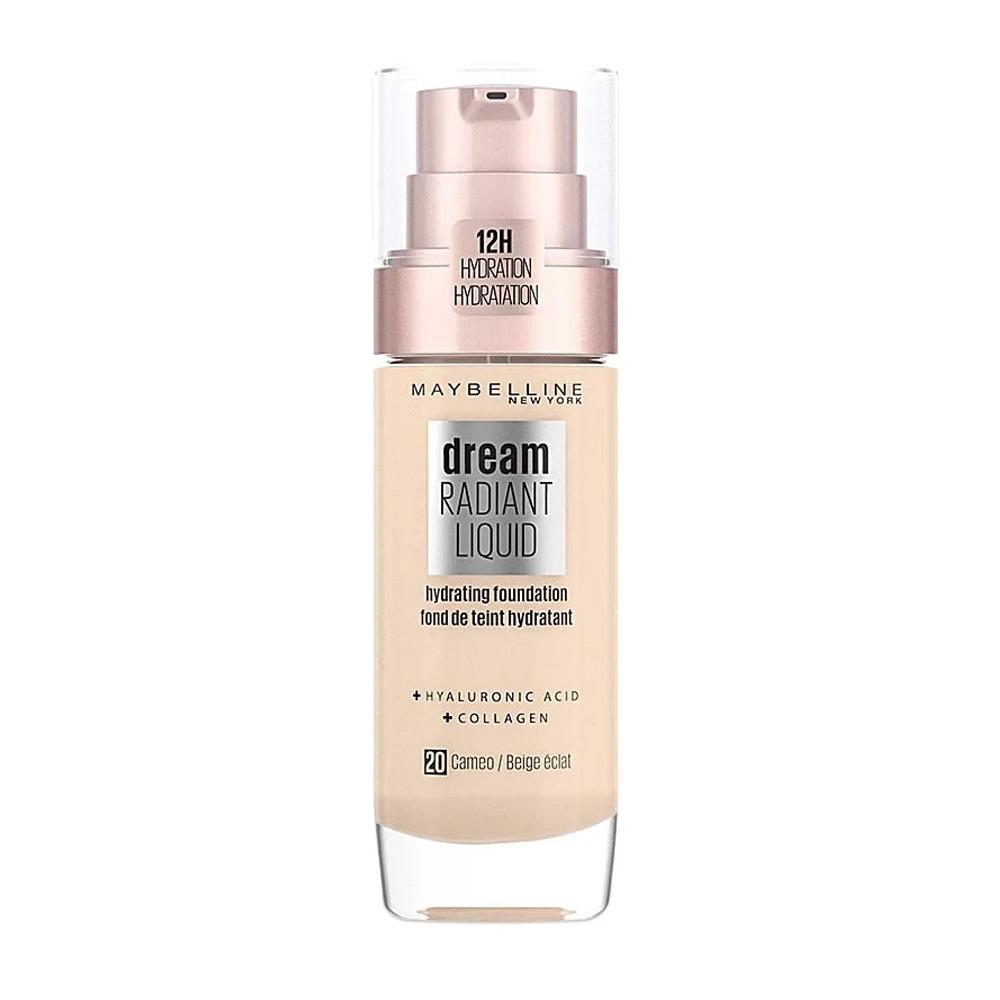 Fond de teint Dream Radiant Liquid Gemey Maybelline 20 Beige éclat pas cher