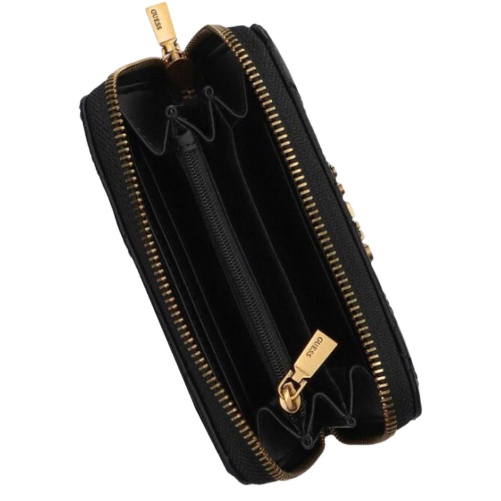 Portefeuille Noir Guess Gracelyn Medium vue 2