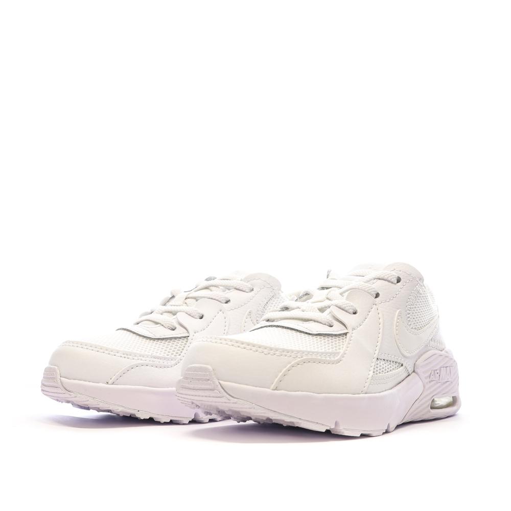 Baskets Blanches Garçon Nike Air Max Excee vue 6