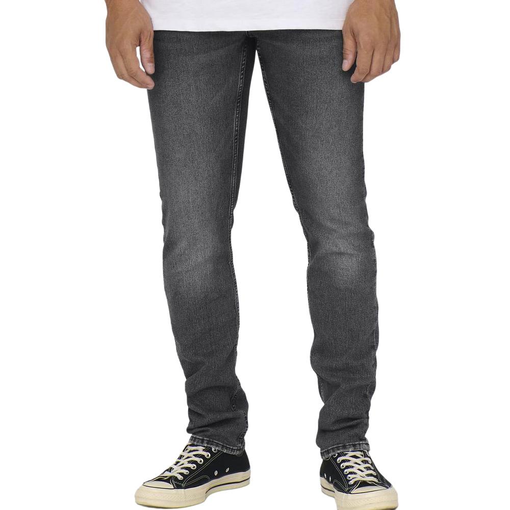 Herrenjeans Regular Fit Grau Only & Sons Weft 9407 günstig