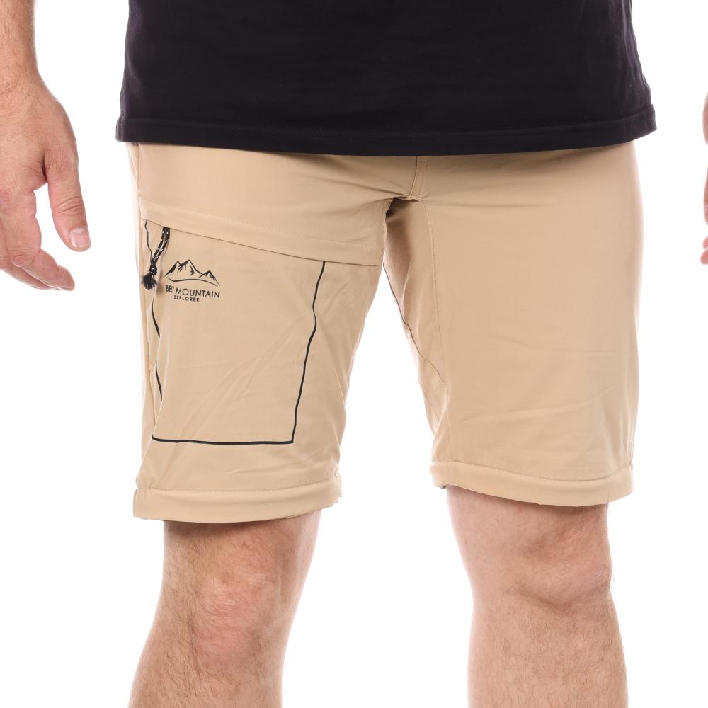 Pantalon en Toile Beige Homme Best Mountain 402 vue 4