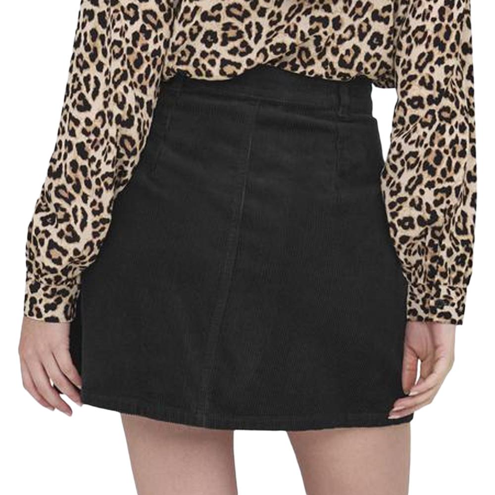 Jupe Marron Foncé Femme JDY Hiraz vue 2