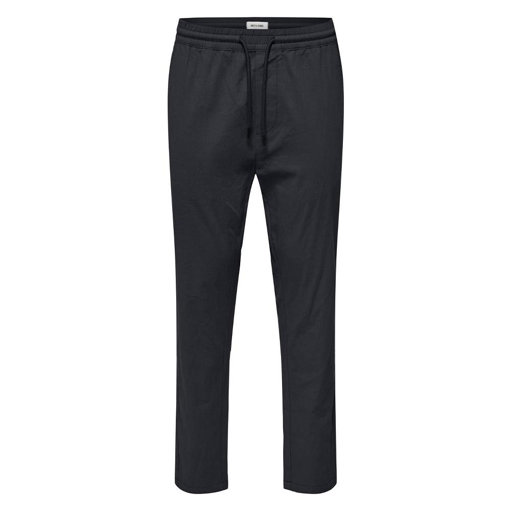Pantalon fluide Noir Homme Only & Sons Capri pas cher