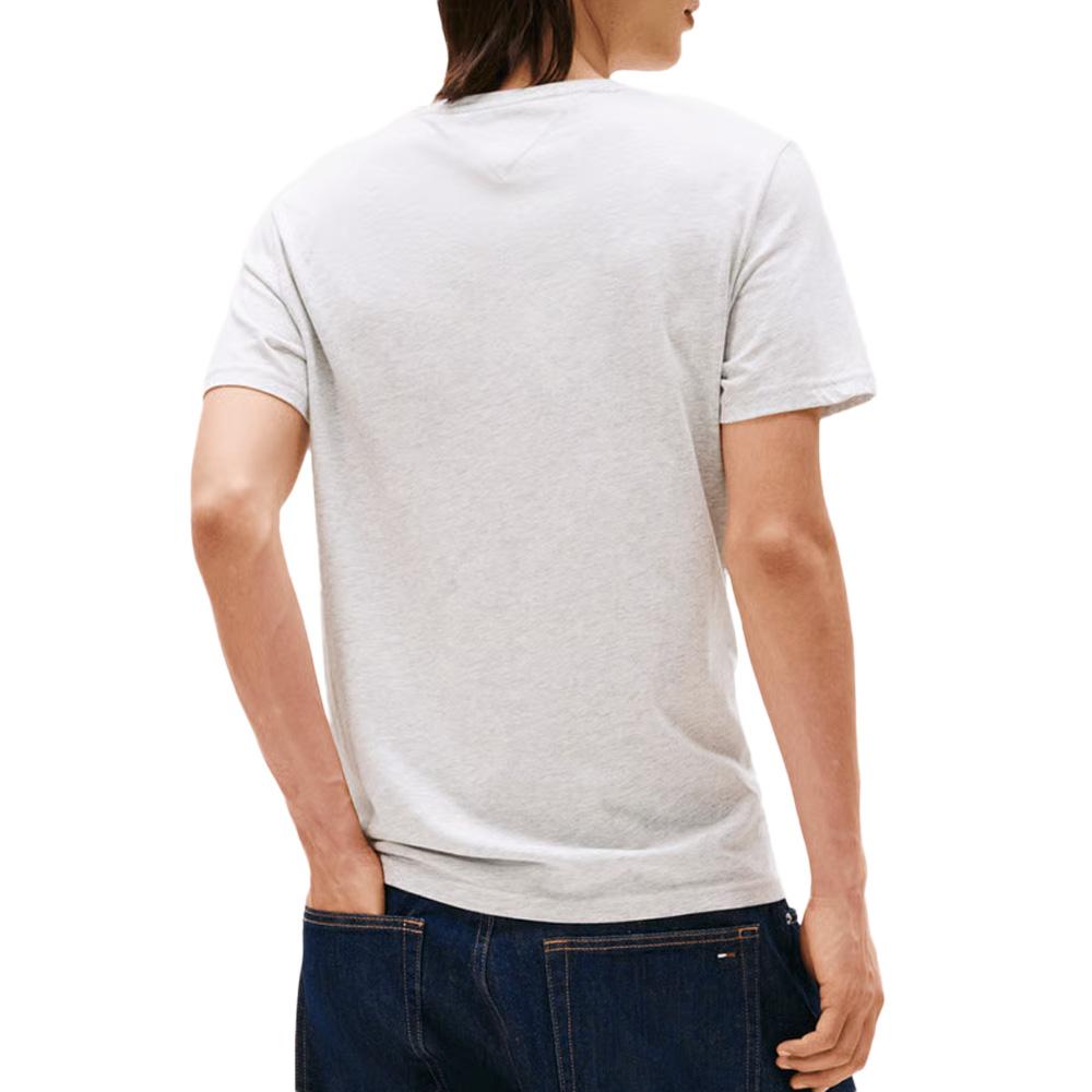 T-shirt Gris Homme Tommy Hilfiger Tjm X Slim Jaspe vue 2