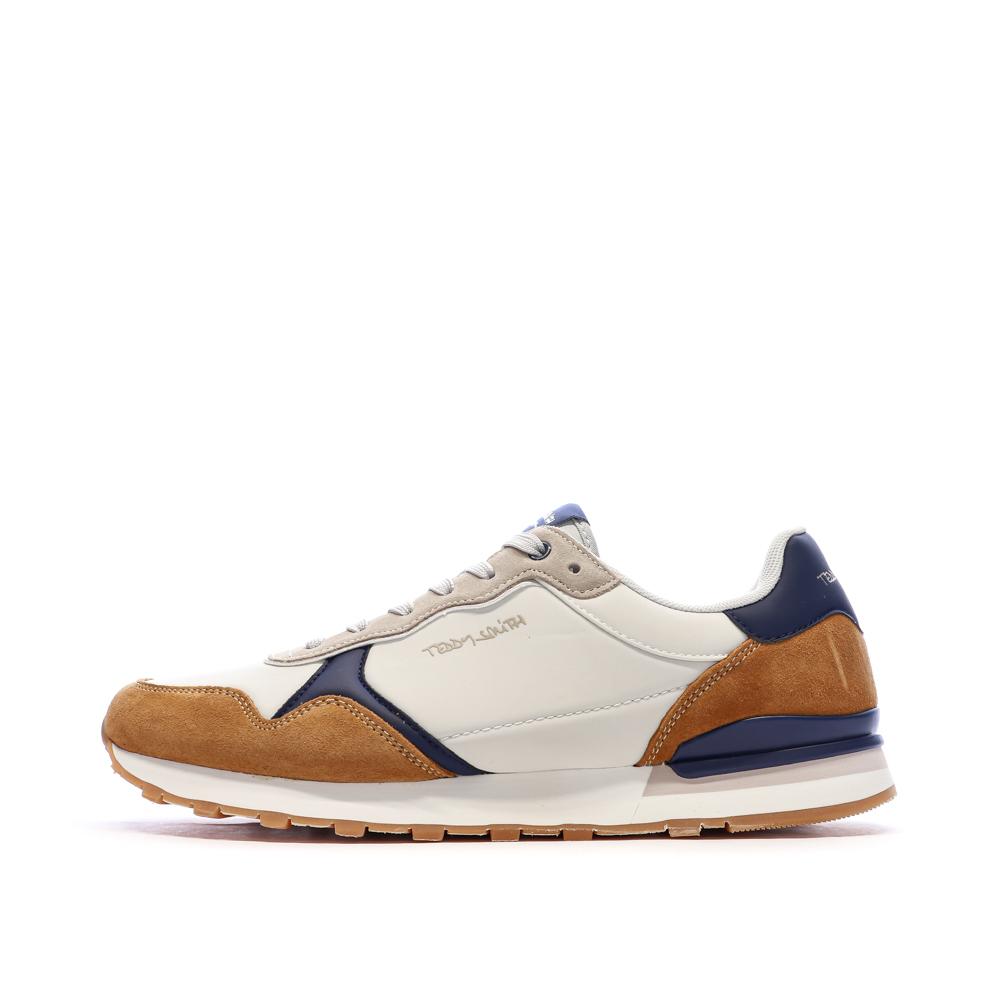 Baskets Marine/Blanc Homme Teddy Smith 120667 pas cher