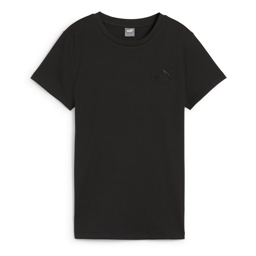 T-shirt Noir Femme Puma Elevated pas cher