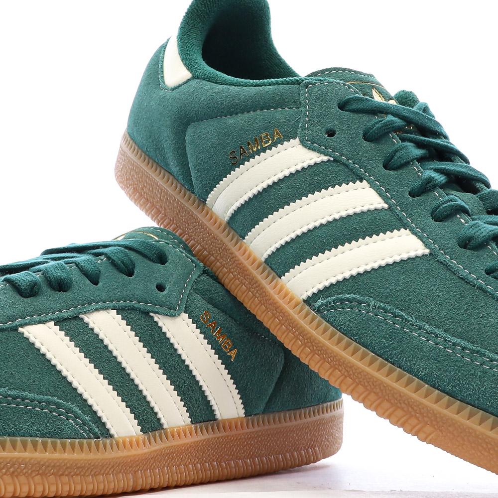 Grüne/weiße Herren-Sneaker Adidas Samba Ansicht 7