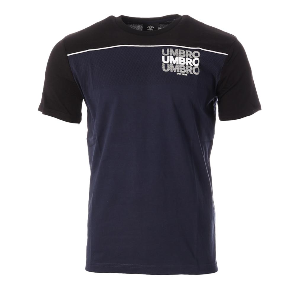 T-shirt Marine Homme Umbro Net pas cher