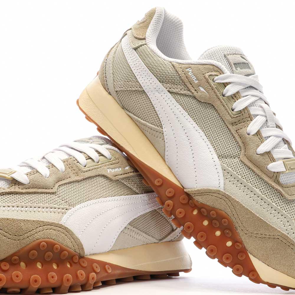 Baskets Beige/Blanc Homme/Ado Puma Rider Washed vue 7