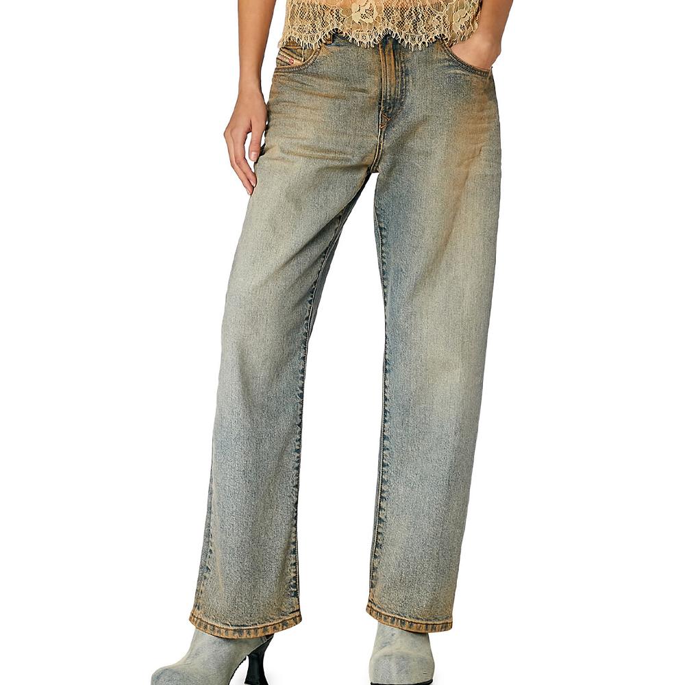 Jean Bleu Large Femme Diesel 1999 Reggy pas cher