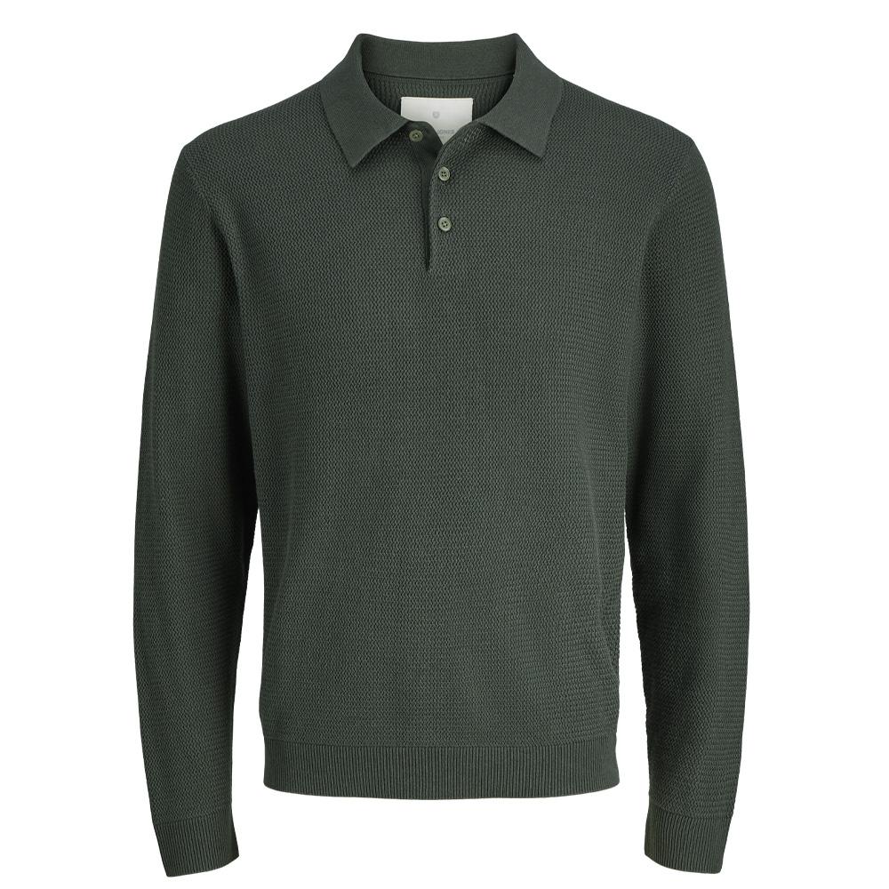 Polo Gris Foncé Homme Jack & Jones Cooper pas cher
