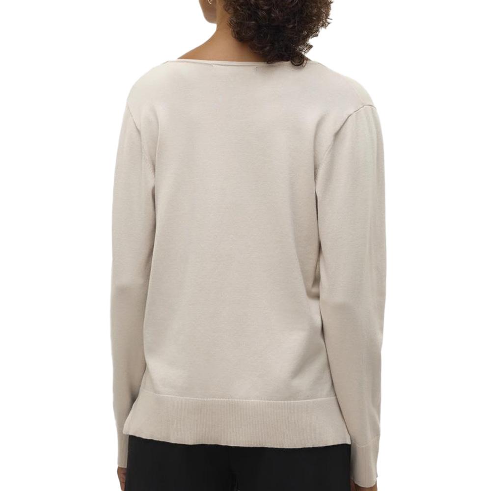 Pull Beige Femme Vero Moda Silje vue 2