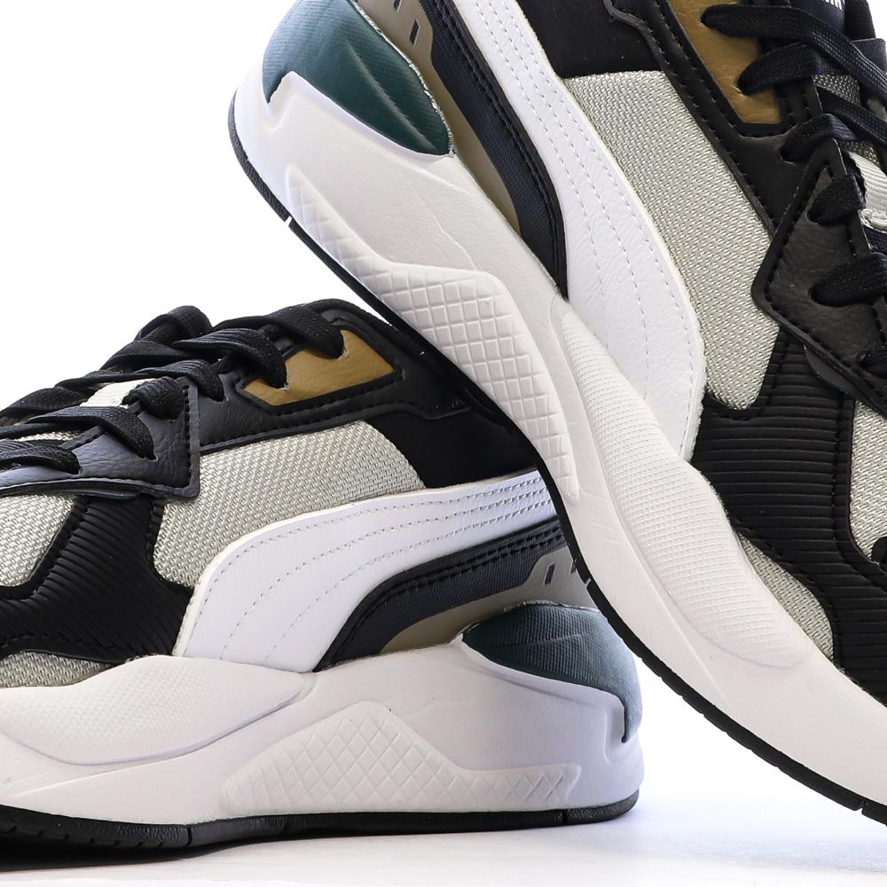 Baskets Blanc/Noir Homme Puma X-ray 3 vue 7