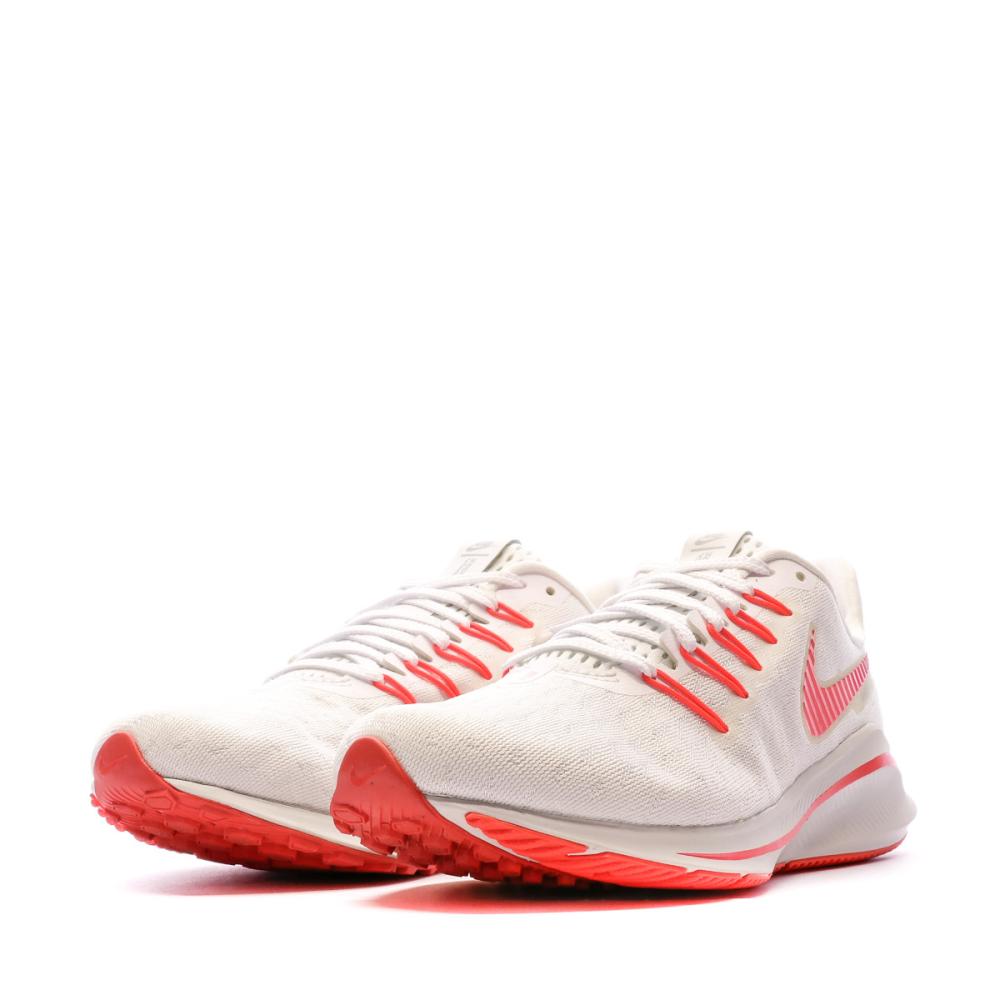 Chaussures de running Blanc/Rouge Femme Nike Air Zoom Vomero 14 vue 6
