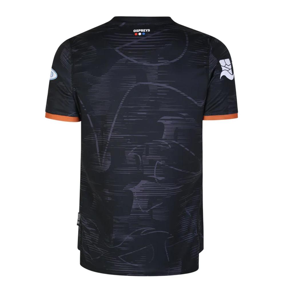 OSPREYS Maillot Domicile Noir Homme Umbro 22/23 vue 2